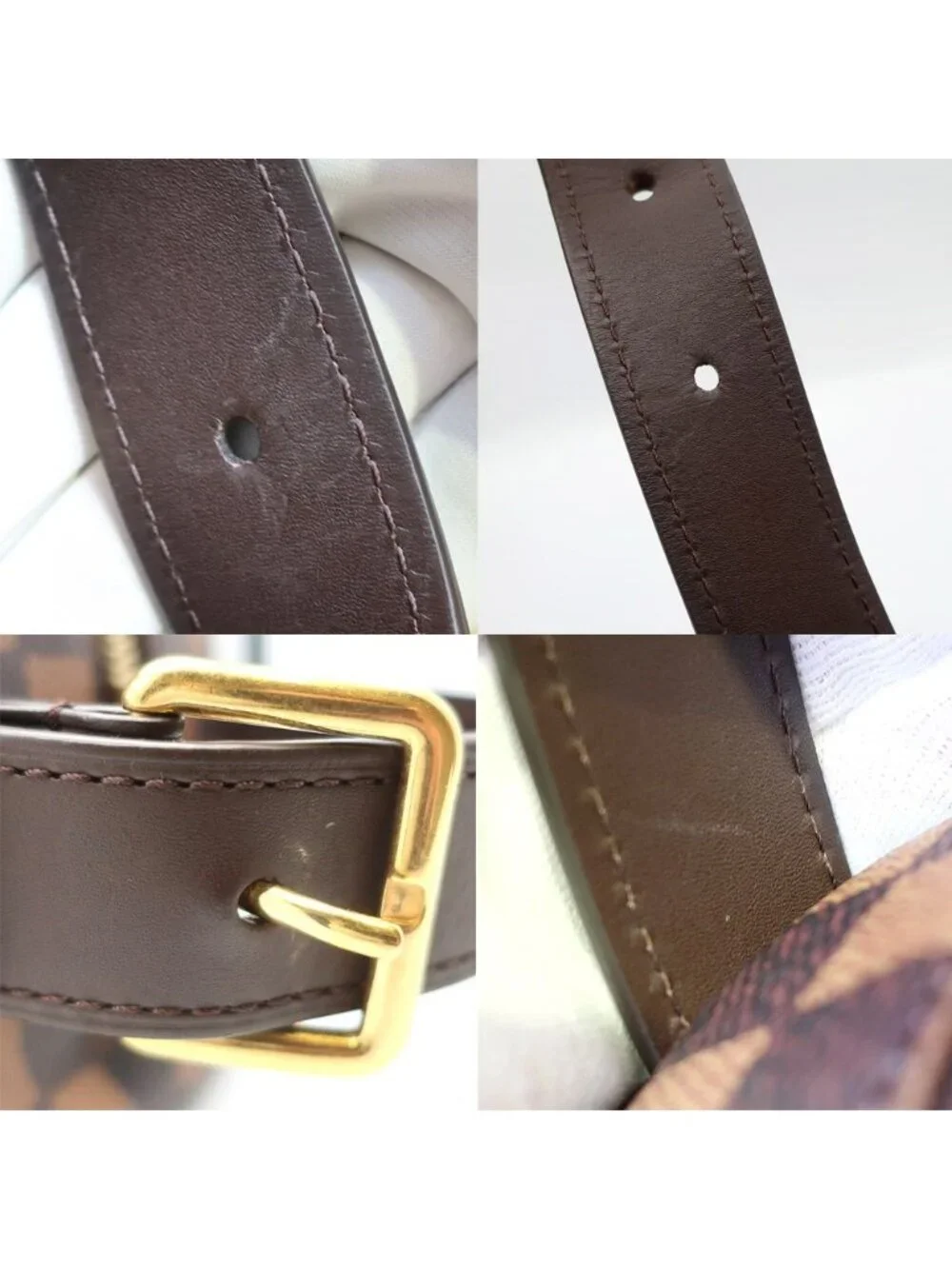 Louis Vuitton Ten Friendship Dopp Kit Brown Handbag